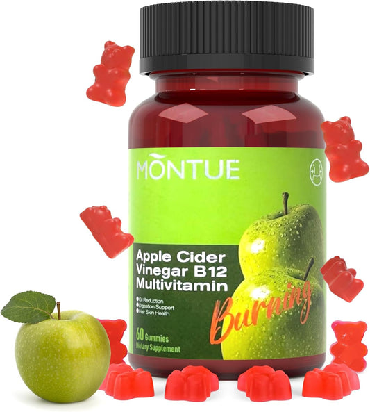 ACV Gummies with Vitamin B12 – Gut Health & Energy Support