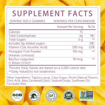 Feminine Balance Probiotic Gummies – pH & Immune Support