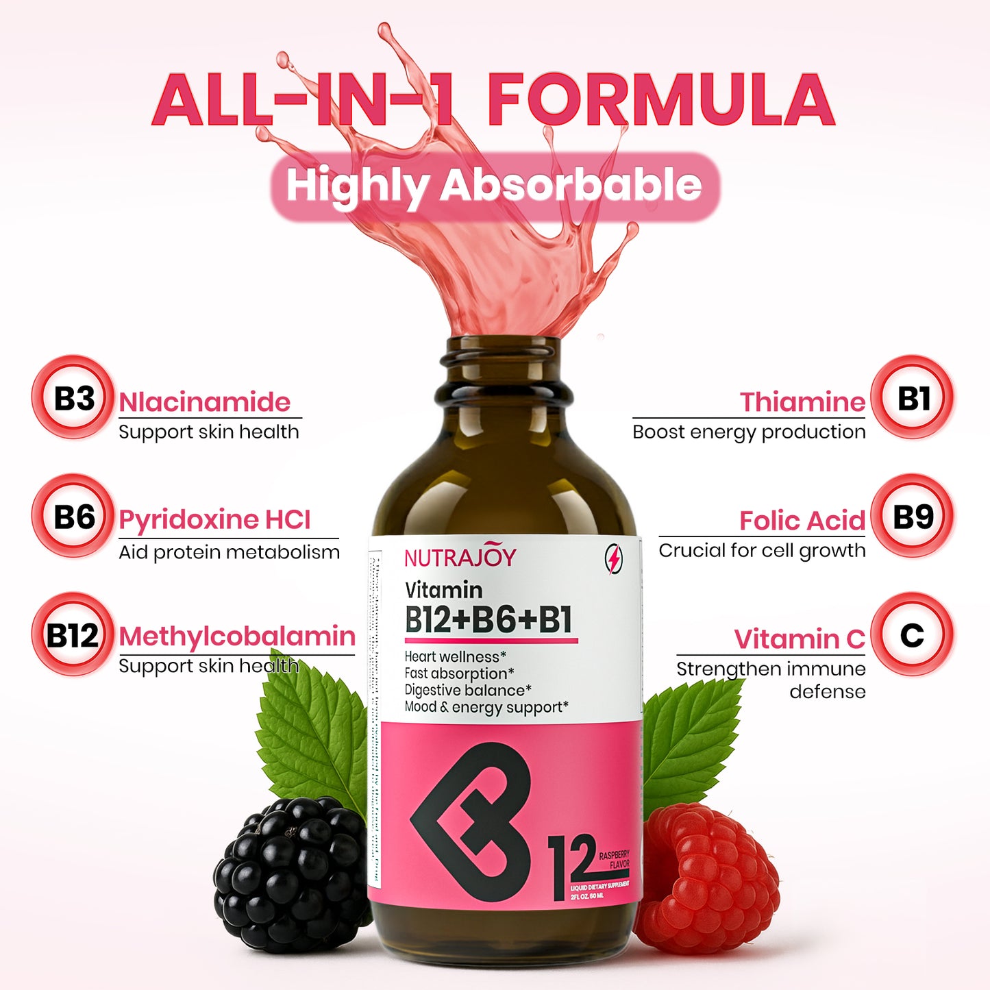 MONTUE Vitamin B12 Liquid Drops