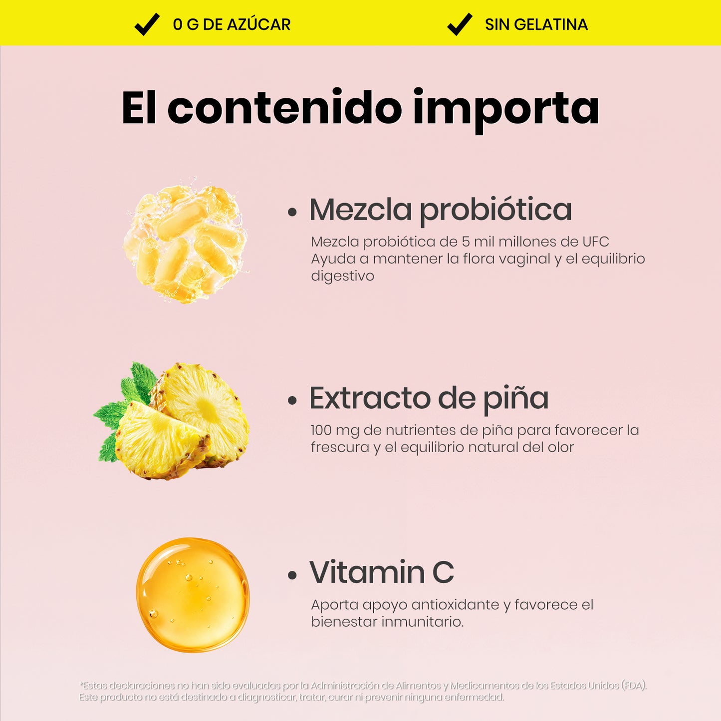 Montue Feminine Balance – Gomitas Veganas con Probióticos para el Bienestar Femenino Diario