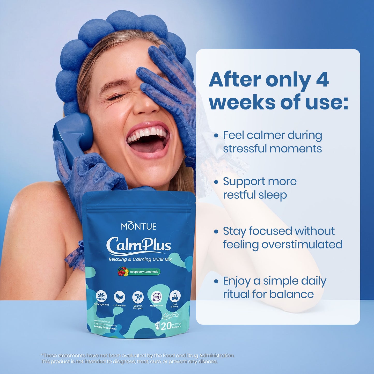 MONTUE Anxiety Relief Gummies – Natural Calming Support for Stress & Daily Wellness (Men & Women)